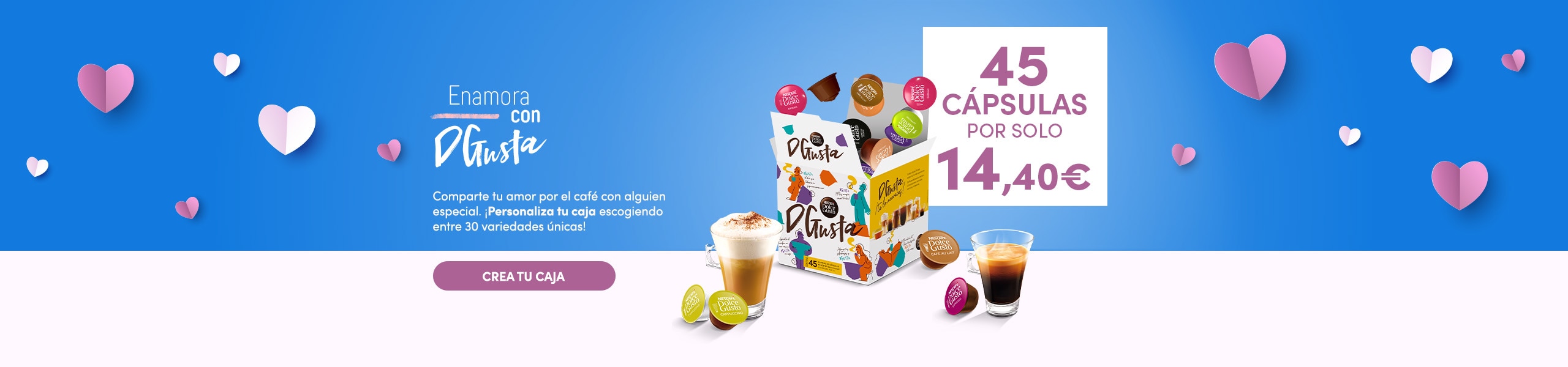 Banner t&uacute; elijes con Dgusta tus bebidas favoritas