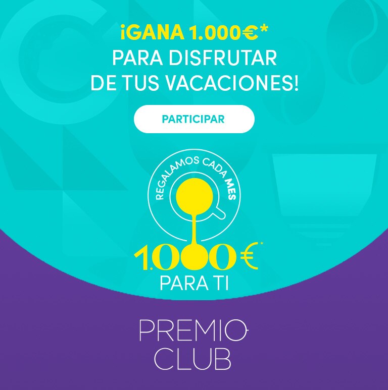Gana 1000 € con PREMIO CLUB Gana 1000 € con PREMIO CLUB