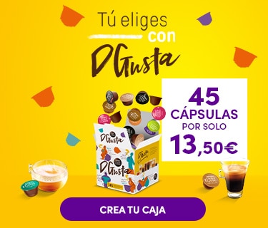 Banner tú elijes con Dgusta tus bebidas favoritas