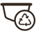 Logotipo de reciclaje de cápsulas
