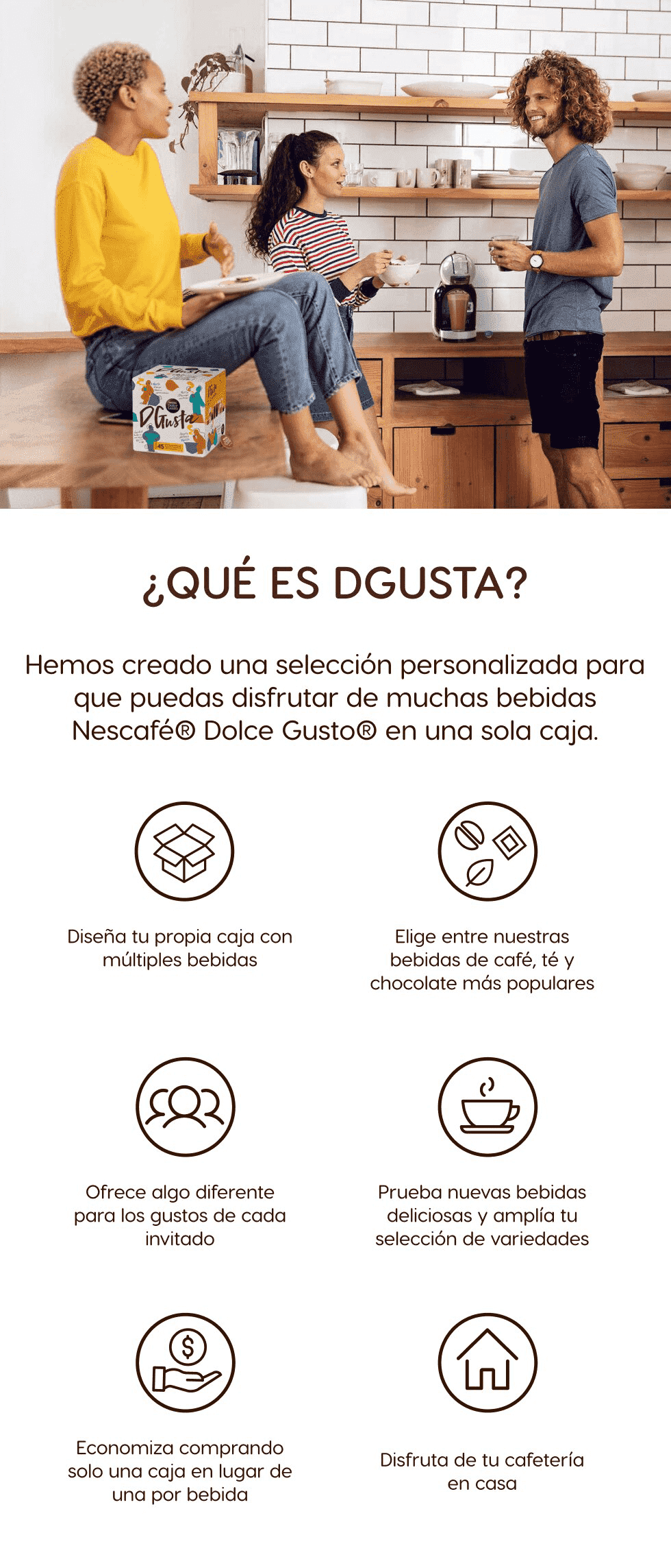 Información sobre qué es Dgusta